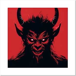 Krampus Posters and Art